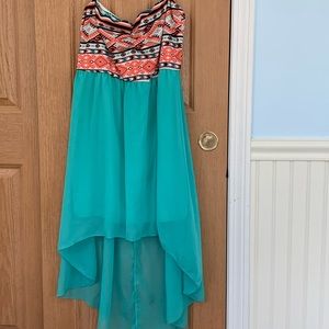 High low tubtop dress